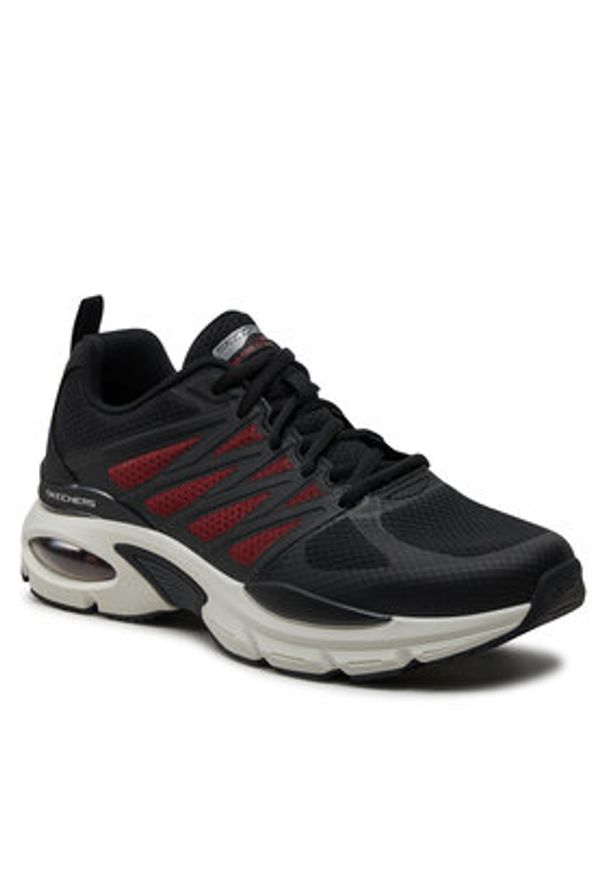 skechers - Skechers Sneakersy Revell 232657 Czarny. Kolor: czarny. Materiał: materiał