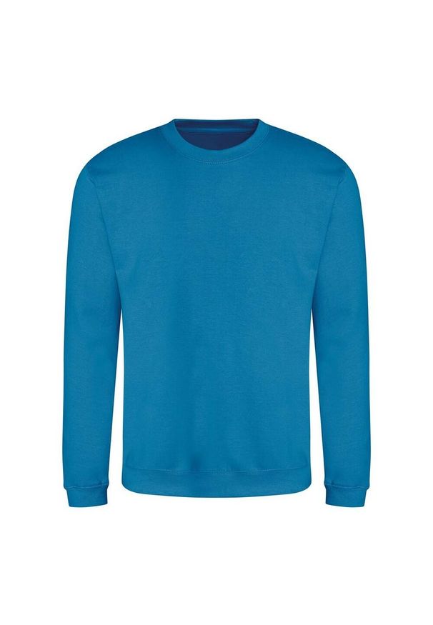 AWDIS - Zwykła Bluza Unisex Dla Dorosłych. Kolor: niebieski