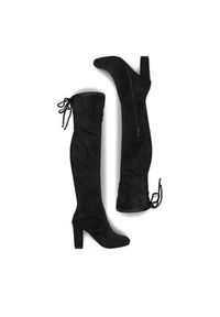 DeeZee Kozaki HX22071-12 Czarny. Kolor: czarny. Materiał: materiał #6