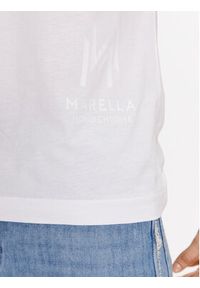 Marella T-Shirt Agito 2339710135 Biały Regular Fit. Kolor: biały. Materiał: bawełna #4