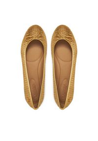 Lauren Ralph Lauren - LAUREN RALPH LAUREN Baleriny 802956767001 Złoty. Kolor: złoty. Materiał: skóra #5