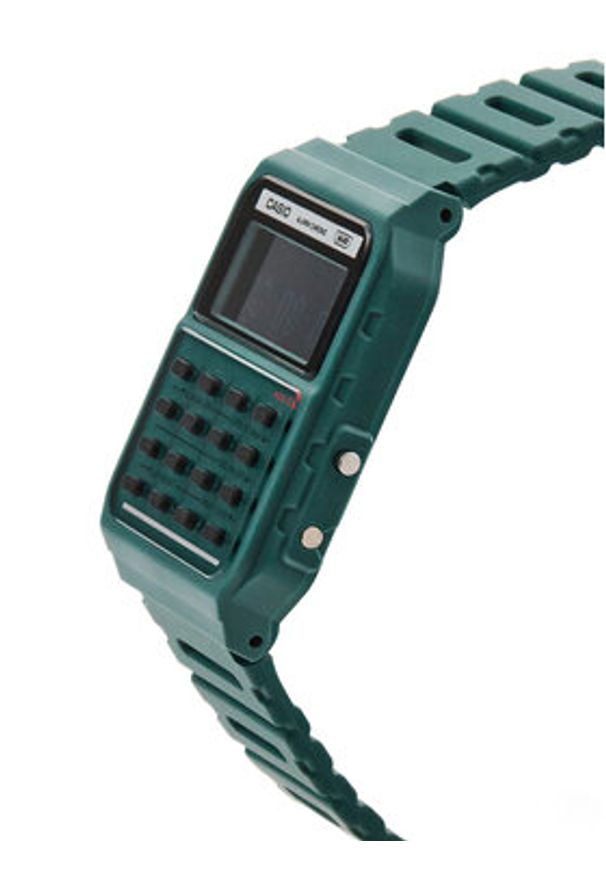 Casio Zegarek Vintage CA-53WB-3BEF Zielony. Kolor: zielony. Styl: vintage