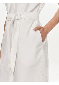 Polo Ralph Lauren Sukienka koszulowa 211935153001 Biały Regular Fit. Typ kołnierza: polo. Kolor: biały. Materiał: bawełna. Typ sukienki: koszulowe #4