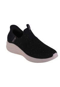 skechers - Buty sportowe Sneakersy damskie, Skechers Ultra Flex 3.0-Shiny Night. Zapięcie: bez zapięcia. Kolor: czarny. Materiał: materiał. Szerokość cholewki: normalna. Sport: turystyka piesza