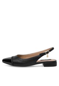 Nine West Baleriny SY2124 Czarny. Kolor: czarny. Materiał: syntetyk #8