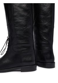 Weekend Max Mara Oficerki Visby 2525796015600 Czarny. Kolor: czarny. Materiał: skóra #6