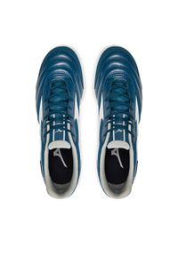 Mizuno Buty do piłki nożnej Mrl Sala Club Tf Q1GB2403 Niebieski. Kolor: niebieski. Materiał: skóra #4