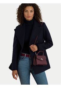 Lauren Ralph Lauren - LAUREN RALPH LAUREN Torebka 431966765010 Bordowy. Kolor: czerwony. Materiał: skórzane