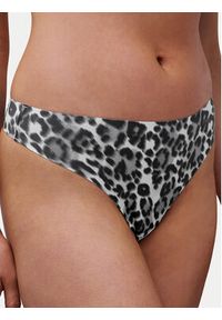 Chantelle Stringi Soft Stretch C11D90 Szary. Kolor: szary. Materiał: syntetyk #6