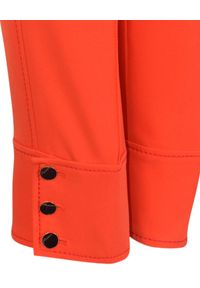 CATERINA - Czerwone spodnie w kant. Kolor: czerwony #4