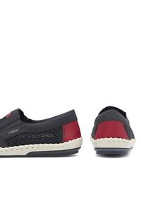 Rieker Półbuty B4554-14 Granatowy. Kolor: niebieski. Materiał: materiał #8