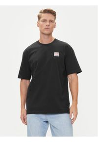 Adidas - adidas T-Shirt Wabash JW0161 Czarny Loose Fit. Kolor: czarny. Materiał: bawełna #1