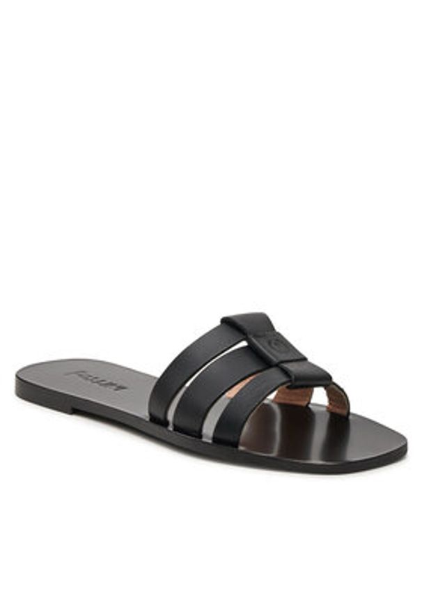 Pollini Klapki SA28311C0ITT0000 Czarny. Kolor: czarny. Materiał: skóra