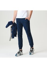 Sinsay - Spodnie jogger - Granatowy. Kolor: niebieski
