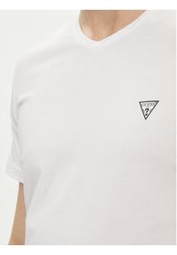 Guess T-Shirt Caleb U97M01 KCD31 Biały Slim Fit. Kolor: biały. Materiał: bawełna #5