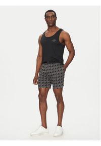 Hugo - HUGO Szorty piżamowe Jo 50540070 Szary Regular Fit. Kolor: szary. Materiał: bawełna