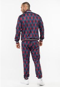 Dres Lonsdale Redford. Kolor: czerwony, niebieski, wielokolorowy. Materiał: dresówka. Sport: fitness #2