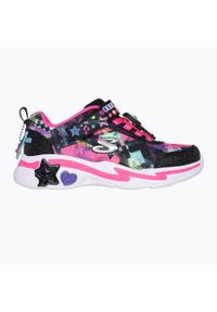 skechers - Buty dziecięce Skechers Snuggle Sneaks Skech Squad. Okazja: na co dzień. Kolor: czarny, wielokolorowy