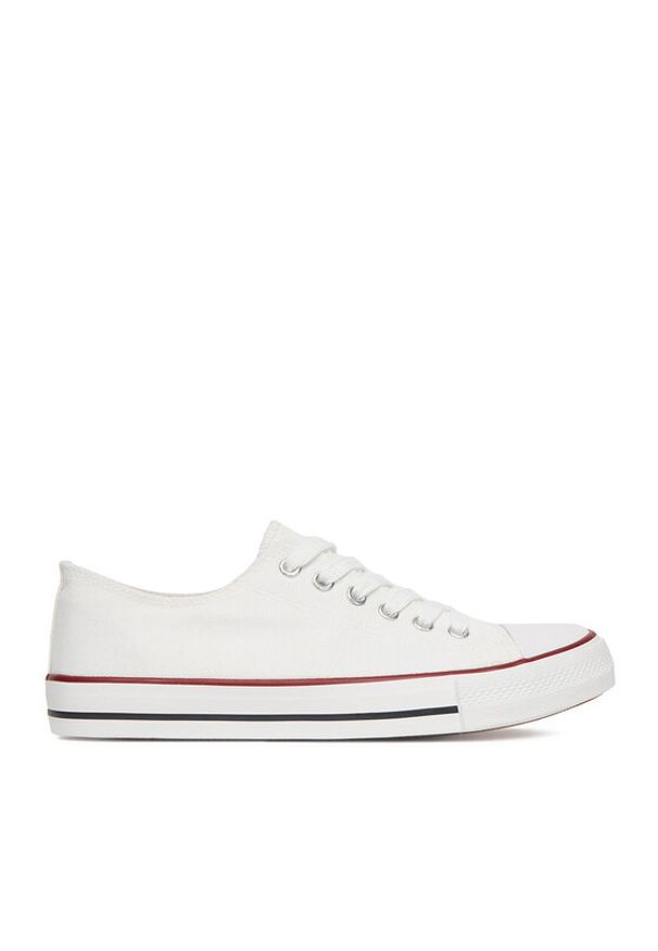 DeeZee Trampki CT0513-26 Biały. Kolor: biały. Materiał: materiał