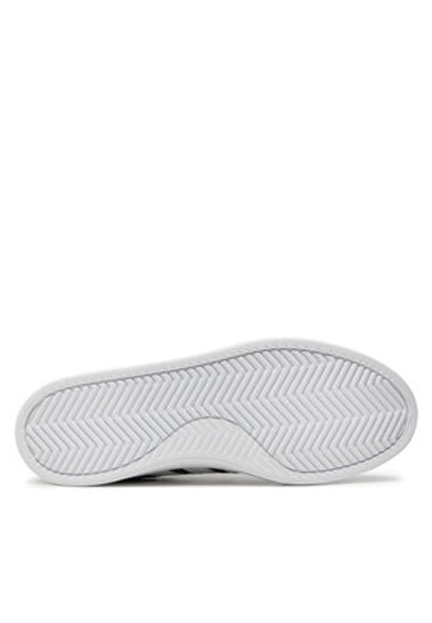 Adidas - adidas Sneakersy Grand Court 2.0 ID2963 Czarny. Kolor: czarny. Materiał: zamsz, skóra