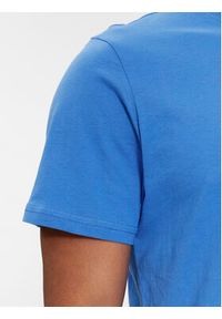 Tommy Jeans T-Shirt Essential Flag DM0DM18263 Niebieski Slim Fit. Kolor: niebieski. Materiał: bawełna #4