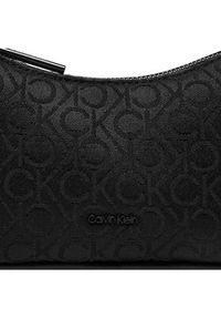 Calvin Klein Torebka Ck Refine Conv K60K612151 Czarny. Kolor: czarny