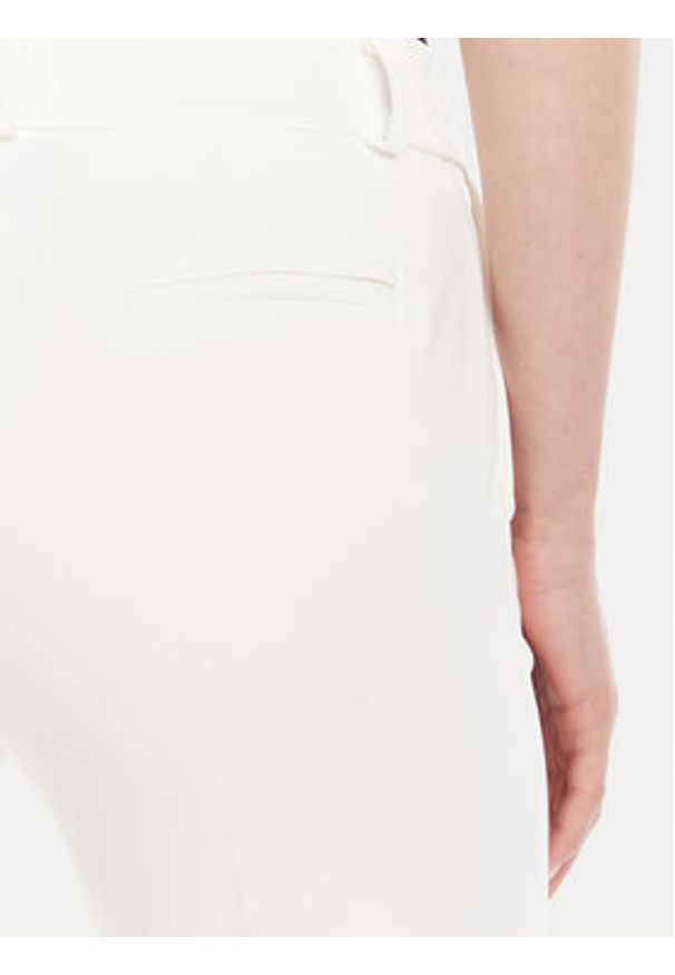 Rinascimento Chinosy CFC0126225003 Biały Slim Fit. Kolor: biały. Materiał: syntetyk