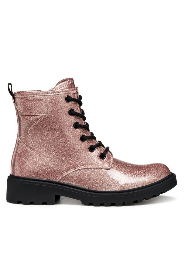 Botki Geox. Kolor: różowy