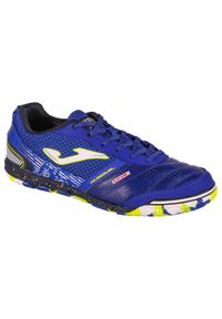 Buty piłkarskie męskie Joma Mundial In. Zapięcie: sznurówki. Kolor: niebieski. Materiał: guma, materiał, tkanina, syntetyk. Szerokość cholewki: normalna. Sport: piłka nożna