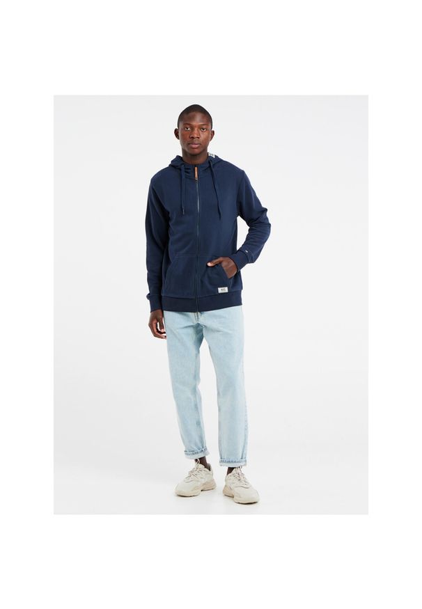 Bluza męska Protest NXGOLLIE full zip hoody. Kolor: niebieski