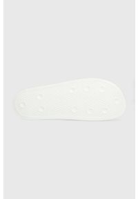 Guess klapki COLICO męskie kolor biały FM6CLC ELE19. Kolor: biały. Materiał: materiał, guma. Obcas: na obcasie. Wysokość obcasa: niski #3