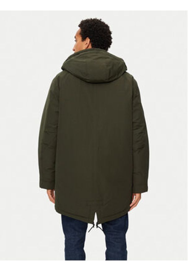 Lee Parka Tactical 112355664 Zielony Regular Fit. Kolor: zielony. Materiał: syntetyk, bawełna