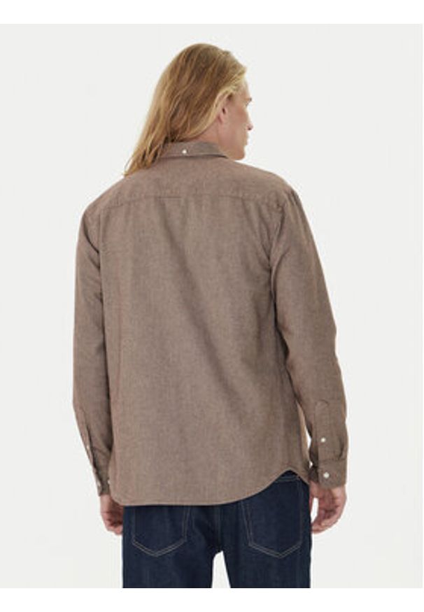 Jack & Jones Koszula Blubrook 12282353 Beżowy Regular Fit. Kolor: beżowy. Materiał: bawełna