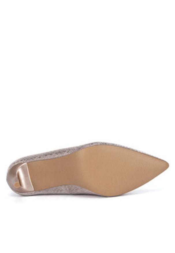 Jenny Fairy Szpilki WFA3004-2 Beżowy. Kolor: beżowy. Materiał: skóra. Obcas: na szpilce