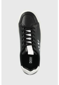 DKNY - Dkny sneakersy K4146181.005 kolor czarny. Nosek buta: okrągły. Zapięcie: sznurówki. Kolor: czarny. Materiał: guma #5