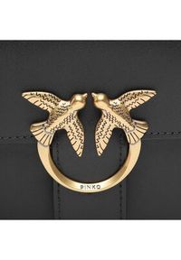 Pinko Torebka Love One Top Handle Mini Light PE 23 PLTT 100071 A0F1 Czarny. Kolor: czarny. Materiał: skórzane #4