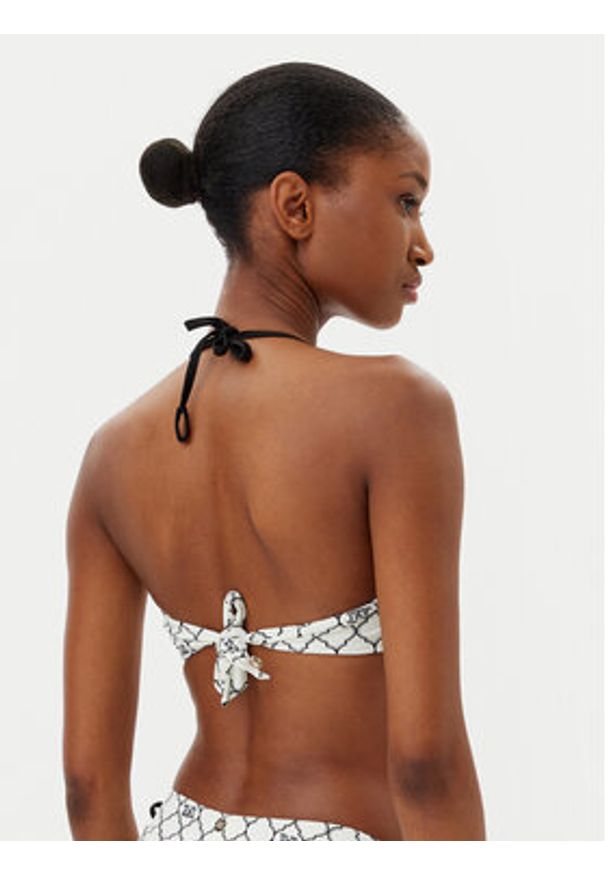 Max Mara Beachwear Góra od bikini 2516821259650 Biały. Kolor: biały. Materiał: syntetyk