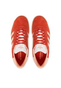 Adidas - adidas Sneakersy Gazelle JH7217 Czerwony. Kolor: czerwony. Materiał: skóra, zamsz. Model: Adidas Gazelle #5