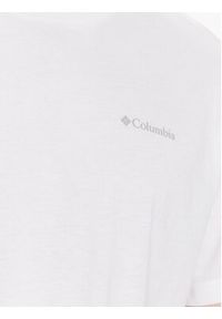 columbia - Columbia T-Shirt Thistletown Hills 1990751 Biały Regular Fit. Kolor: biały. Materiał: syntetyk