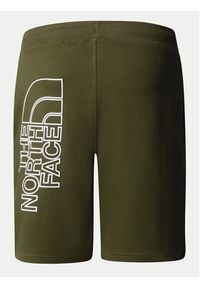 The North Face Szorty sportowe Graphic NF0A3S4F Zielony Regular Fit. Kolor: zielony. Materiał: bawełna. Styl: sportowy #6