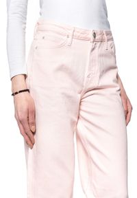 Lee - LEE WIDE LEG DAMSKIE SPODNIE JEANSOWE L30SKGNA