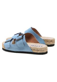 Manebi Espadryle Nordic Sandals M 3.0 R0 Błękitny. Kolor: niebieski. Materiał: zamsz, skóra #5