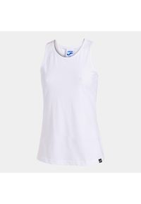 Damski Tanktop Joma Oasis Biały XL - Oddychający i Lekki. Kolor: biały. Materiał: bawełna. Sport: fitness