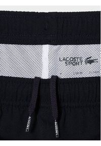 Lacoste Spodnie dresowe XJ2741 Czarny Regular Fit. Kolor: czarny. Materiał: syntetyk #6
