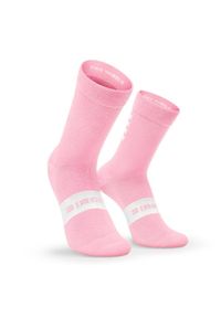 SIROKO - Skarpetki rowerowe Kolarstwo Siroko S1 Pink Agnello. Kolor: różowy. Materiał: nylon. Sport: kolarstwo