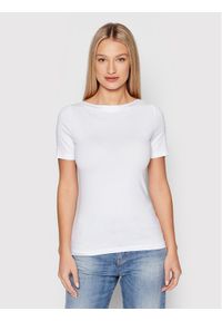 Vero Moda T-Shirt Panda 10231753 Biały Regular Fit. Kolor: biały. Materiał: bawełna