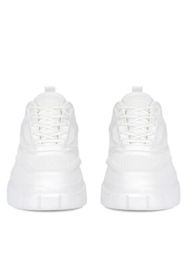 DeeZee Sneakersy WAG1371703A Biały. Kolor: biały. Materiał: skóra