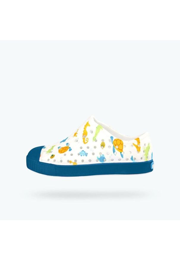 Native Shoes - Buty miejskie dziecięce NATIVE JEFFERSON PRINT CHILD. Kolor: niebieski. Wzór: nadruk