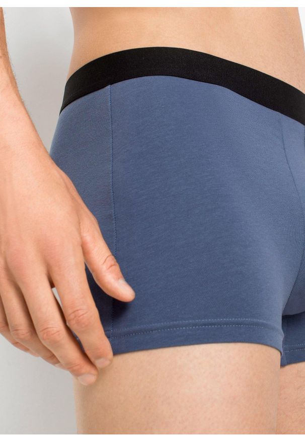 bonprix - Bokserki z bawełną, dopasowany fason (10 par). Kolor: czarny. Materiał: bawełna