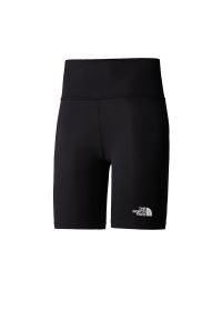 Spodenki damskie The North Face Simple Dome 0A8C2HJK31 - czarne. Kolor: czarny. Materiał: elastan, poliester, bawełna. Długość: krótkie. Sport: turystyka piesza, fitness